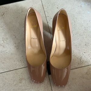 Christian Louboutin Nude 80mm
